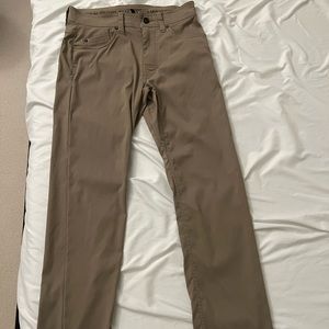 Prana Brion W28 L30 Slim - Dark Khaki